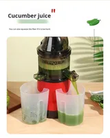 Huishoudelijke Automatische Juicer Machine Pulp Scheiding Koude Pers Fruit Groente Soja Melk Smoothie Maker