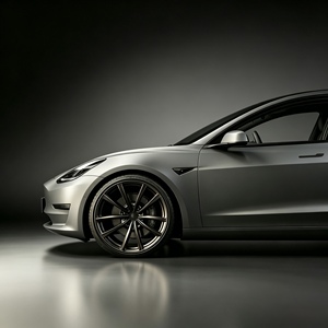 Jantes forgées brossées de 19 pouces pour Tesla Model 3 Performance, jantes en alliage concaves légères personnalisées, ajustement OEM - Product Image 1