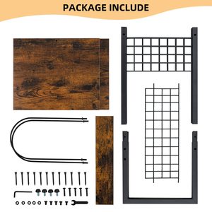 3 Tier End bảng, máy nghe nhạc đứng với lưu trữ Bàn cạnh giường ngủ - Product Image 5