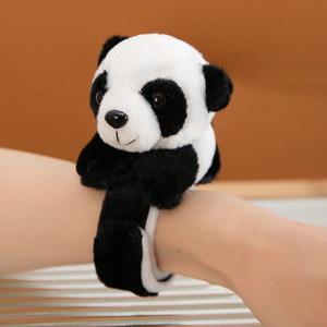 Peluche a spalla magnetica, braccialetto con schiaffo animale realistico per tigre Panda, regalo Souvenir Zoo - Product Image 4