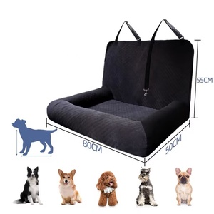 Asiento de coche para perros mediano y grande, cama de viaje segura y cómoda para mascotas, transportador de mascotas extraíble y lavable - Product Image 2