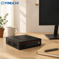 YINGCHI Mini PC Baru I5 7200U I5 8250U Generasi ke-12 DDR4 SSD Komputer Desktop Kecil untuk Bisnis Kantor Rumah Gaming