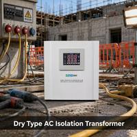 Transformateur d'isolement AC de type sec série GBK 5000VA avec empilement en acier au silicium H18 pour une conversion d'énergie efficace