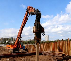 Battipalo Idraulico GaoHong per Escavatore con Pompa Motore, Ingranaggi e Cuscinetti - Attrezzatura da Costruzione ad Alta Efficienza - Product Image 4