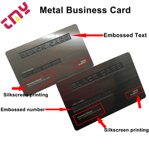 Personalizado Metal de aleación de titanio Chip inteligente de débito Visa NFC <span class=keywords><strong>tarjeta</strong></span> de crédito <span class=keywords><strong>tarjeta</strong></span> de negocios - Product Image 5