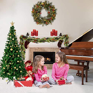 Décorations de Noël minimalistes et écologiques en PVC crypté, taille standard, pour hôtels et centres commerciaux, arbre de Noël - Product Image 2