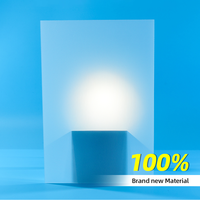 Plafond de bureau 600x600mm polystyrène optique UGR feuille d'éclairage conforme PS panneau de diffuseur prismatique