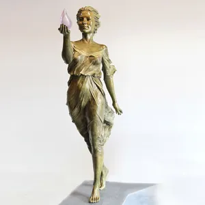 Sculpture en Bronze pour femme, taille de vie en porcelaine, couleur chair, offre spéciale,