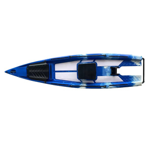 Kayak à <span class=keywords><strong>moteur</strong></span> électrique à pédale unique Nouveau design Canoë <span class=keywords><strong>gonflable</strong></span> assis sur le dessus <span class=keywords><strong>pour</strong></span> la pêche, le surf, l'aviron-Matériau durable en LLDPE - Product Image 2