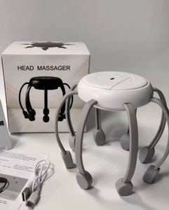 Nouveau masseur de tête électrique miniature à vibrations, favorise la circulation sanguine, soulage la fatigue, les maux de tête, l'insomnie - Product Image 2