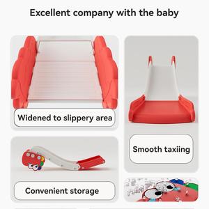 สไลเดอร์พลาสติกสำหรับเด็กเล็ก รูปทรงปลา ดีไซน์ใหม่ สำหรับใช้ในร่ม เหมาะสำหรับโรงเรียนอนุบาล <span class=keywords><strong>ว</strong></span>ัสดุปลอดภัยต่อสิ่งแวดล้อม ของเล่นเสริมพัฒนาการ - Product Image 4