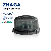 BOSUN haute qualité Smart ZHAGA 4G/LTE contrôleur de lampadaire Type Twist-Lock gradateur à distance Solution de lampadaire IOT