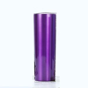 แก้วเก็บความเย็นสุญญากาศทรงตรง ขนาด 20 ออนซ์ (600 มล.)  แบบเคลือบสีรุ้ง ทำจากสแตนเลสสตีล - Product Image 5