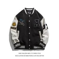 CrazyMaker nouveau Design mode lâche Varsity vestes Chenille patchs Letterman collège Bomber Baseball hommes vestes