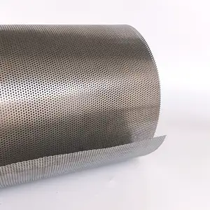 0.3mm-12mm Square Slot Hexagonal Round Hole Perforated Metal Sheet And Plate