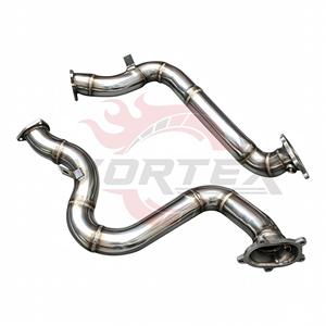 ท่อลง Vortex SS304 Turbo สำหรับ Audi RS6 RS7 S6 S7 C7 C7.5 4.0T V8 ปี 2013-2018 ชุดแต่งเพิ่มสมรรถนะ ระบบท่อไอเสีย - Product Image 2