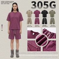 Ensemble coordonné essentiel léger et polyvalent Summer Stateside Signature Atelier pour homme : T-shirt et short à manches courtes