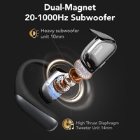Headset Erazer XF29 BT 5.4 Audio IMAX Peredam Kebisingan ENC Bass yang Ditingkatkan Daya Tahan Lama Tahan Air Earplug Musik Olahraga