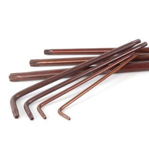 <span class=keywords><strong>Chiavi</strong></span> <span class=keywords><strong>a</strong></span> Brugola Esagonali in Acciaio S2 T10-T50 <span class=keywords><strong>a</strong></span> Forma di L per Chiave Dinamometrica - Product Image 2