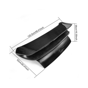 Spoiler Alettone <span class=keywords><strong>GT3</strong></span> per Auto con Lama in Carbonio per Porsche 911 996 Cabriolet Carrera <span class=keywords><strong>GT3</strong></span> - Product Image 6