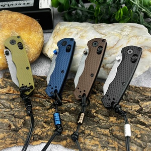 Couteau pliant portable BM290 durable à pointe de lance pour la survie, le camping, la randonnée quotidienne et l'EDC, M4 OEM DIY - Product Image 2