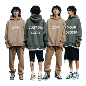 Chất Lượng Cao Người Đàn Ông Của Mùa Đông Thời Trang Phố Quá Khốc Cỡ Áo Biểu Tượng Tùy Chỉnh Thêu Đồng Bằng Nhuộm Không Có Chuỗi Áo Thun In Kỹ Thuật Số - Product Image 6