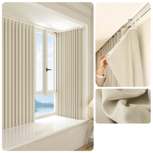 Tenda a Onda S Personalizzata in Stile Europeo DaiRui, Tenda a Onda Solida <span class=keywords><strong>per</strong></span> Camera da Letto - Product Image 4