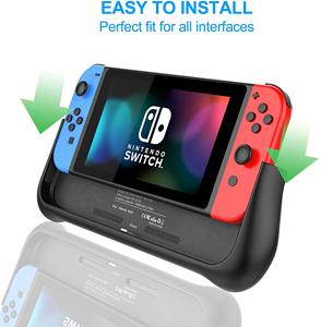 Custodia Caricabatterie Portatile con Power Bank Esteso da 10.000 mAh per Nintendo Switch - Product Image 2