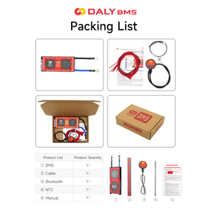 Daly BMS xe điện ba bánh xe máy Lithium Ion Battery Pack 18650 3.7V 19S 20S 72 Volt 100A 120A 150A 200A thông minh BMS - Product Image 6
