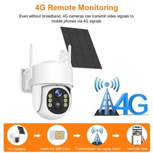 Ubox Camera giám sát không dây CCTV ngoài trời điều khiển ứng dụng 4MP 4G PTZ giám sát từ xa âm thanh 2 chiều - Product Image 4