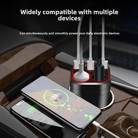 Araba Kamyon 12V/24V 220V Araç İnvertörü Dönüştürücü Soket Tipi Şarj Cihazı Çakmak Güç Modeli Mini