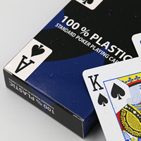 Kotak Kertas Kemasan Kartu Permainan Berlapis Kilap Dua Sisi Kustom, Kartu Poker Keluarga Ramah Lingkungan dari Kertas Seni