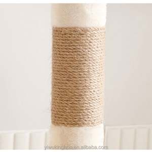 Multi-layer Luxury Cat Tree Climbing Frame Hammock Condo Kittens Interactive Sisal <b>Scratching</b> <b>Post</b> Plush Cat Tree - Product Image 5