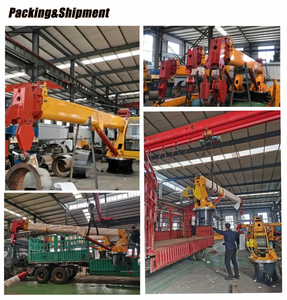 Cảng <span class=keywords><strong>container</strong></span> Lift 30t 35t 40T hàng hóa bùng nổ cranemarine gấp cần cẩu ngoài khơi biển boong hàng hóa cần cẩu - Product Image 6
