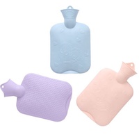 Nouveautés : Bouillotte d'hiver 1L en caoutchouc avec ceinture en peluche douce