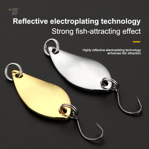 Señuelo de pesca biomimético OEM en caja, con lentejuelas, anzuelo simple, punta metálica, para lanzamiento a distancia, natación completa, boca blanca, cebo. - Product Image 5