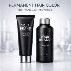 Tinte Permanente para el Cabello de Marca Privada, Fabricante de Tinte para el Cabello OEM, Crema de Coloración Profesional para Salón de Belleza, Larga Duración, Cobertura Total - Product Image 1