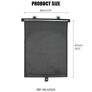 Carclean - Parasol <span class=keywords><strong>para</strong></span> Ventana <span class=keywords><strong>de</strong></span> Coche, Malla UV <span class=keywords><strong>de</strong></span> Polipropileno, Plegable, Tamaño Universal, 2 Piezas, Retráctil, <span class=keywords><strong>para</strong></span> <span class=keywords><strong>Ventanas</strong></span> <span class=keywords><strong>de</strong></span> Coche - Product Image 2