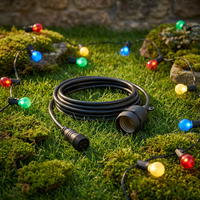 Guirlandes lumineuses NBTOP de haute qualité, niveau de protection IP65, 110-240V pour usage extérieur, décorations de Pâques, isolation stable