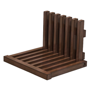 Banc à chaussures mural minimaliste pliable, tabouret gain de place, chaise pliante en bois