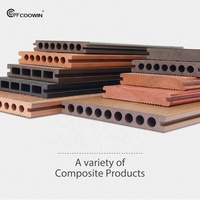 2019 Factory Direct Good Price Extruded Wood Plastic Composite Decking Wholesale