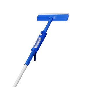 Cambodia Factory 3-in-1 Aluminum Handle Rubber <b>Squeegee</b> Wiper with Long Handle for Window and Glass Cleaning Eco-Friendly - Product Image 6