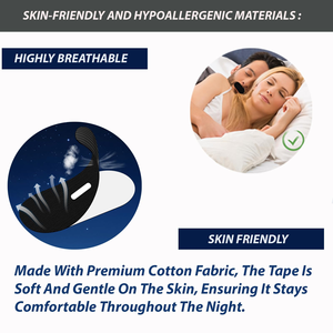 Bandelettes nasales magnétiques pour le sommeil, favorisant une respiration correcte, bandes nasales pour le sport - Product Image 4