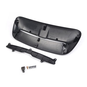 Mini Grille d'Admission d'Air pour Capot Noir Brillant Texture Carbone ABS R55 R56 R57 R58 Amélioration et Rétrofit - Product Image 3