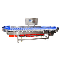 Mango Sinaasappel Meloen Fruit Sorteerder Draaitafel Weging Screening Apparatuur Groente Zeevruchten Separator Fruit Sortering Machines