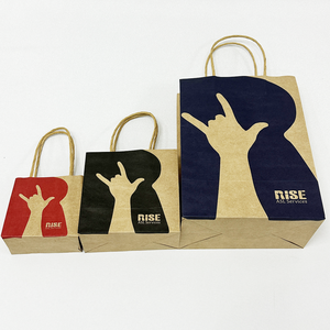 Custom logo Luxury Black Glossy Shopping Paper <b>Bag</b> Wholesale Printed Retail Gift <b>Craft</b> Jewelry Cosmetic Packaging Paper <b>Bags</b> - Product Image 3