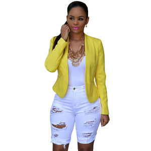 2020 vendita calda settimanale giorni del Commercio All'ingrosso Delle Donne del Denim Strappati Distrutto Metà di Vita Elastico <span class=keywords><strong>Bermuda</strong></span> <span class=keywords><strong>Pantaloncini</strong></span> di Jeans - Product Image 5