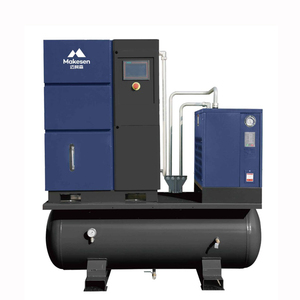 M-10AVT 7.5KW 10HP 8-13BAR คอมเพรสเซอร์สกรูแม่เหล็กถาวรแบบปรับความถี่ได้ ประสิทธิภาพเต็มรูปแบบ พร้อมถังเก็บลมขนาดใหญ่ - Product Image 1