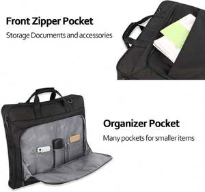 Free Sample Convertible Travel Garment <b>Bag</b>,<b>Carry</b> <b>on</b> Garment Duffel <b>Bag</b> for Men Women Hanging Suitcase Suit Business Travel <b>Bag</b> - Product Image 2