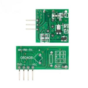 Original Brand ASK 433Mhz RF Wireless Transmitter Module and <strong>Receiver</strong> Kit 5V DC for Raspberry Pi Diy - Product Image 2